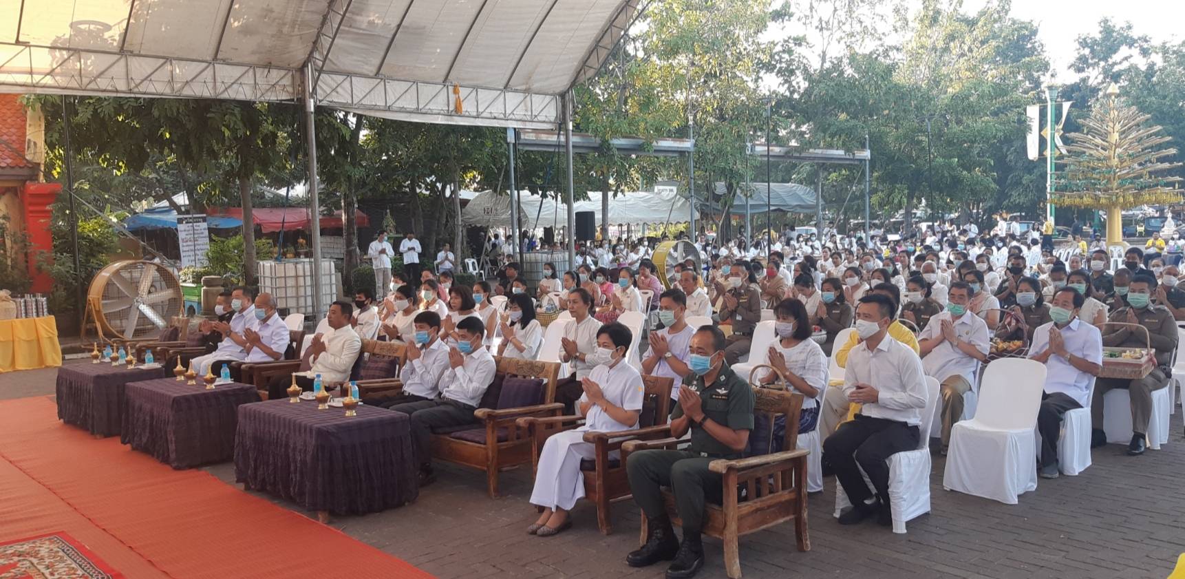 ? พช.ขอนแก่น : ร่วมทำบุญใส่บาตรในงาน “รวมใจใส่บาตรทุกวันพระแรกของเดือน”?