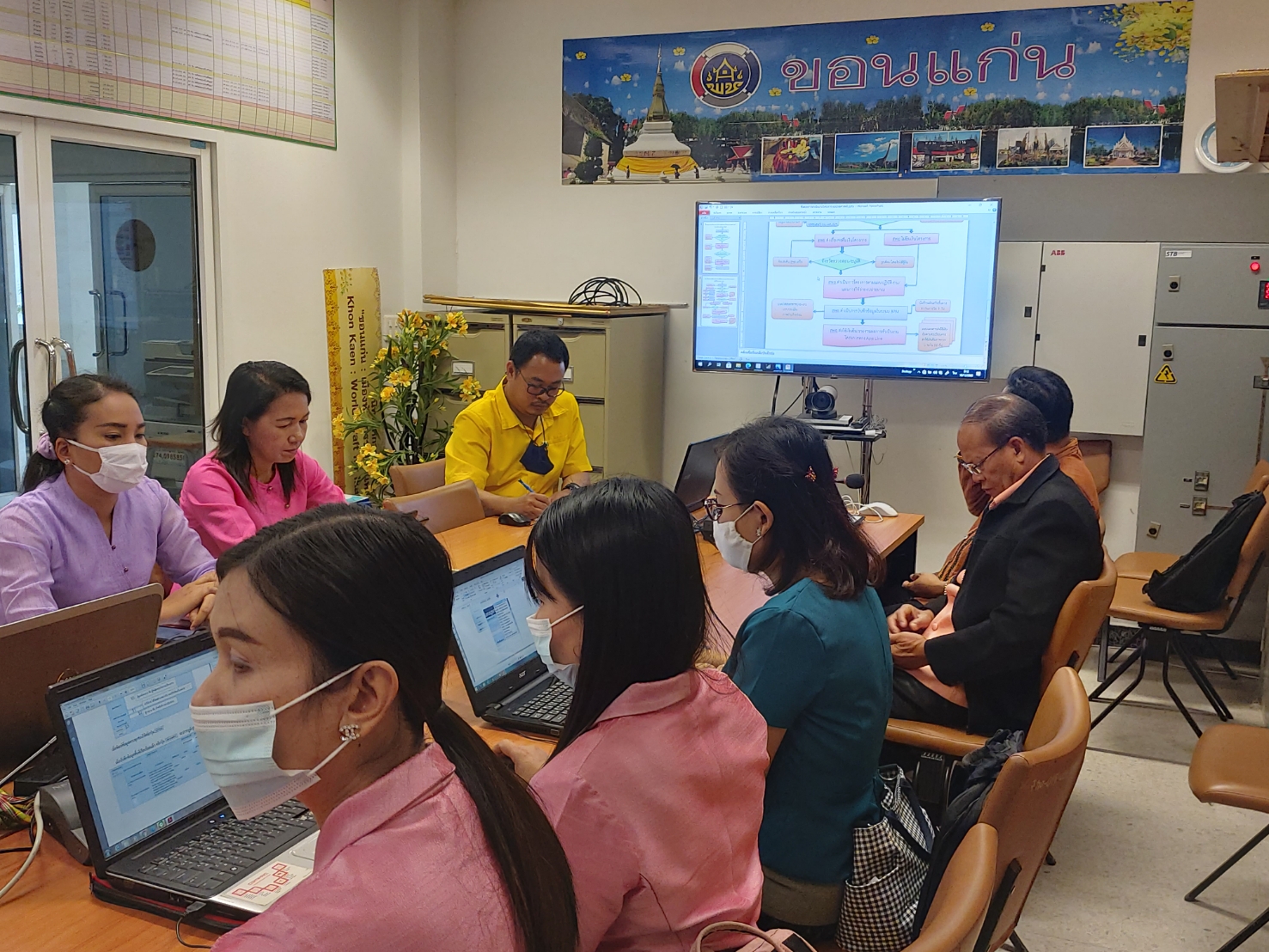 ? พช.ขอนแก่น : จัดฝึกอบรมการบันทึกข้อมูลในระบบบริหารงบประมาณและบริหารกิจกรรม/โครงการ BPM ?