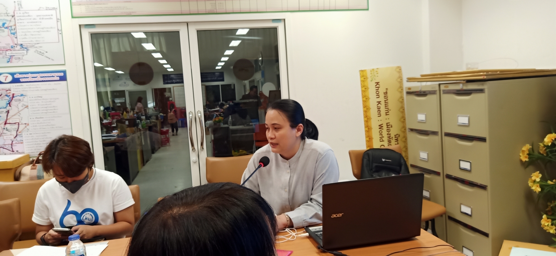 ? พช.ขอนแก่น : ร่วมประชุมเตรียมการจัดกิจกรรม “ช้อบ ชิม ชา” ในงานเทศกาลไหมนานาชาติฯ ประจำปี 2563 ?