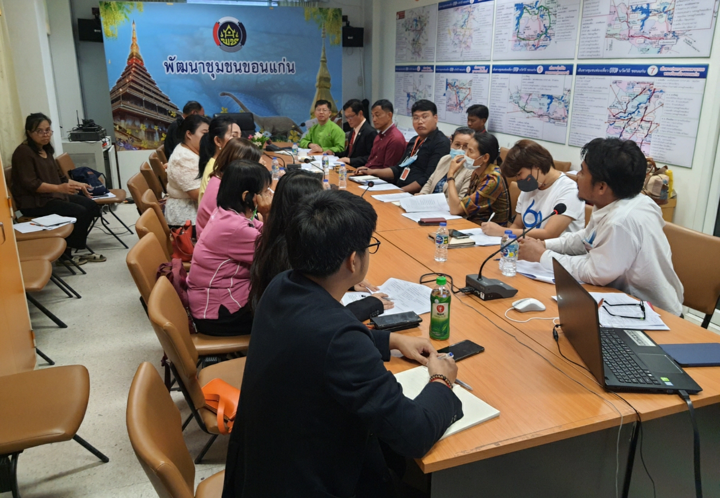 ? พช.ขอนแก่น : ร่วมประชุมเตรียมการจัดกิจกรรม “ช้อบ ชิม ชา” ในงานเทศกาลไหมนานาชาติฯ ประจำปี 2563 ?