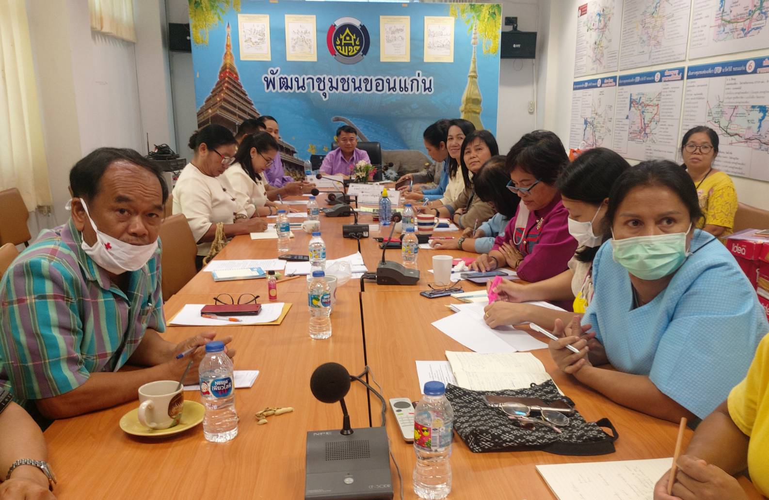 ? พช.ขอนแก่น : ร่วมประชุมรับฟังการชี้แจงการขับเคลื่อนโครงการพัฒนาพื้นที่ต้นแบบการพัฒนาคุณภาพชีวิต ประยุกต์สู่ “โคก หนอง นาโมเดล ผ่านระบบวีดีทัศน์ทางไกล Vedio Conference?