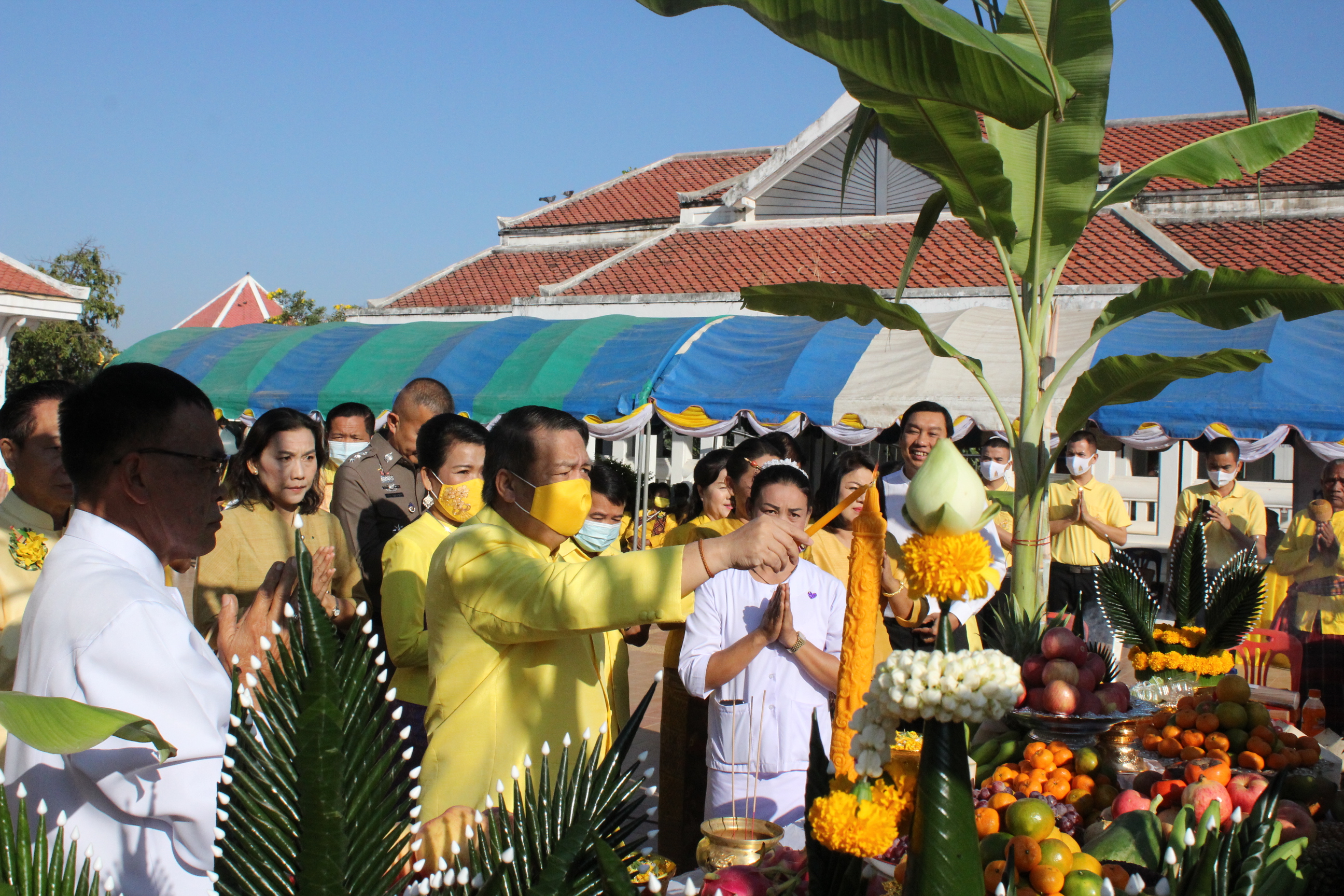 ? พช.ขอนแก่น : ร่วมพิธีบวงสรวงองค์พรธาตุขามแก่น สิ่งศักดิ์สิทธิ์คู่บ้านคู่เมืองจังหวัดขอนแก่น ?