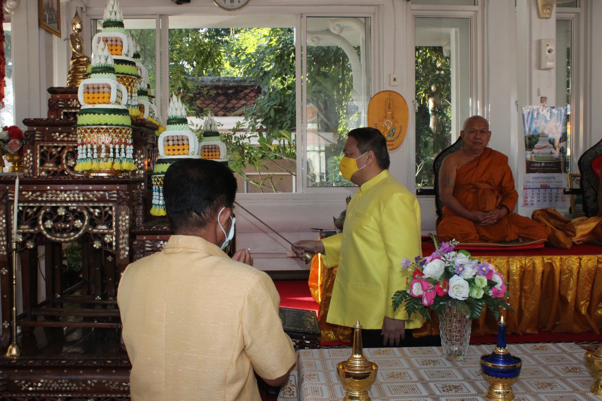 ? พช.ขอนแก่น : ร่วมพิธีบวงสรวงองค์พรธาตุขามแก่น สิ่งศักดิ์สิทธิ์คู่บ้านคู่เมืองจังหวัดขอนแก่น ?