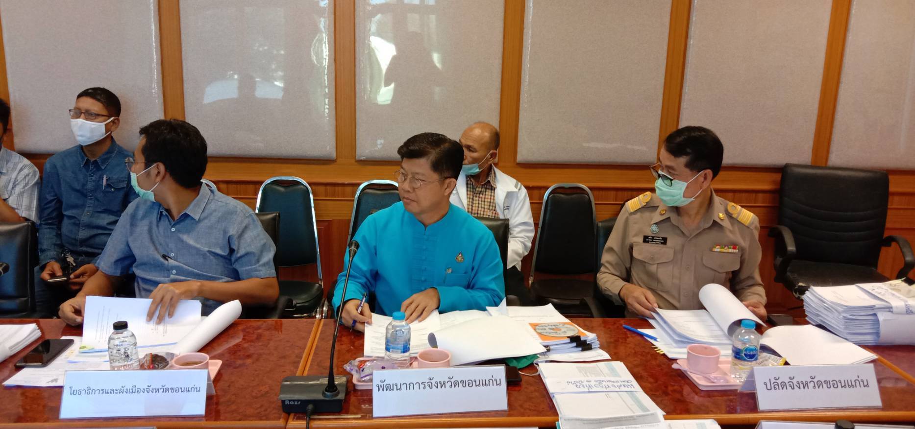 ? พช.ขอนแก่น : ร่วมประชุมคณะกรรมการพิจารณากลั่นกรองโครงการประจำปีงบประมาณ พ.ศ.2565 งบเงินอุดหนุนเฉพาะกิจของเทศบาลตำบลและองค์การบริหารส่วนตำบล (โครงการฯ ด้านสังคม) ?