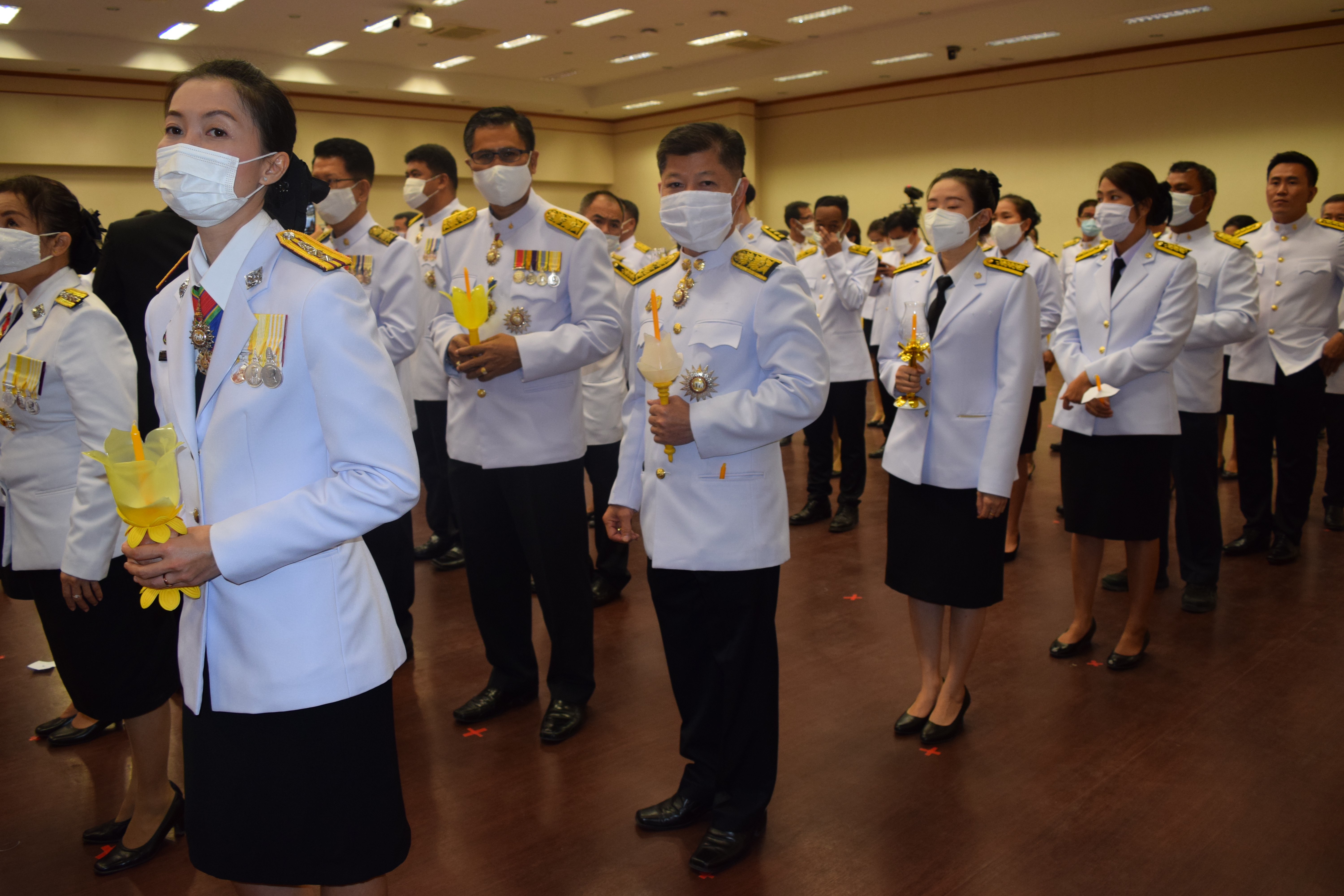 ? พช.ขอนแก่น : ร่วมกิจกรรมเนื่องในวันคล้ายวันพระราชสมภพ พระบาทสมเด็จพระบรมชนกาธิเบศร มหาภูมิพลอดุลยเดชมหาราช บรมนาถบพิตร วันชาติ และวันพ่อแห่งชาติ 5 ธันวาคม 2563?
