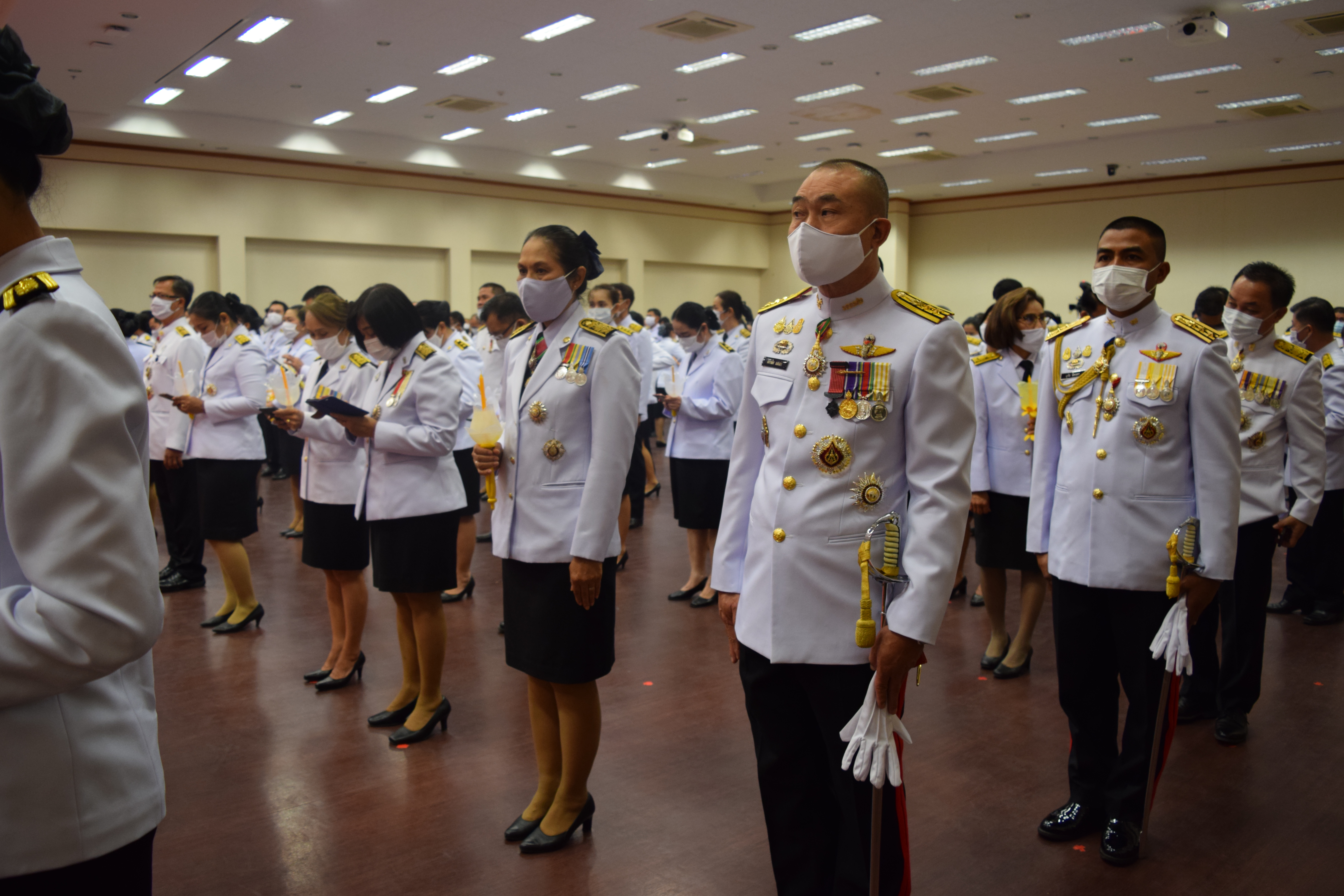 ? พช.ขอนแก่น : ร่วมกิจกรรมเนื่องในวันคล้ายวันพระราชสมภพ พระบาทสมเด็จพระบรมชนกาธิเบศร มหาภูมิพลอดุลยเดชมหาราช บรมนาถบพิตร วันชาติ และวันพ่อแห่งชาติ 5 ธันวาคม 2563?