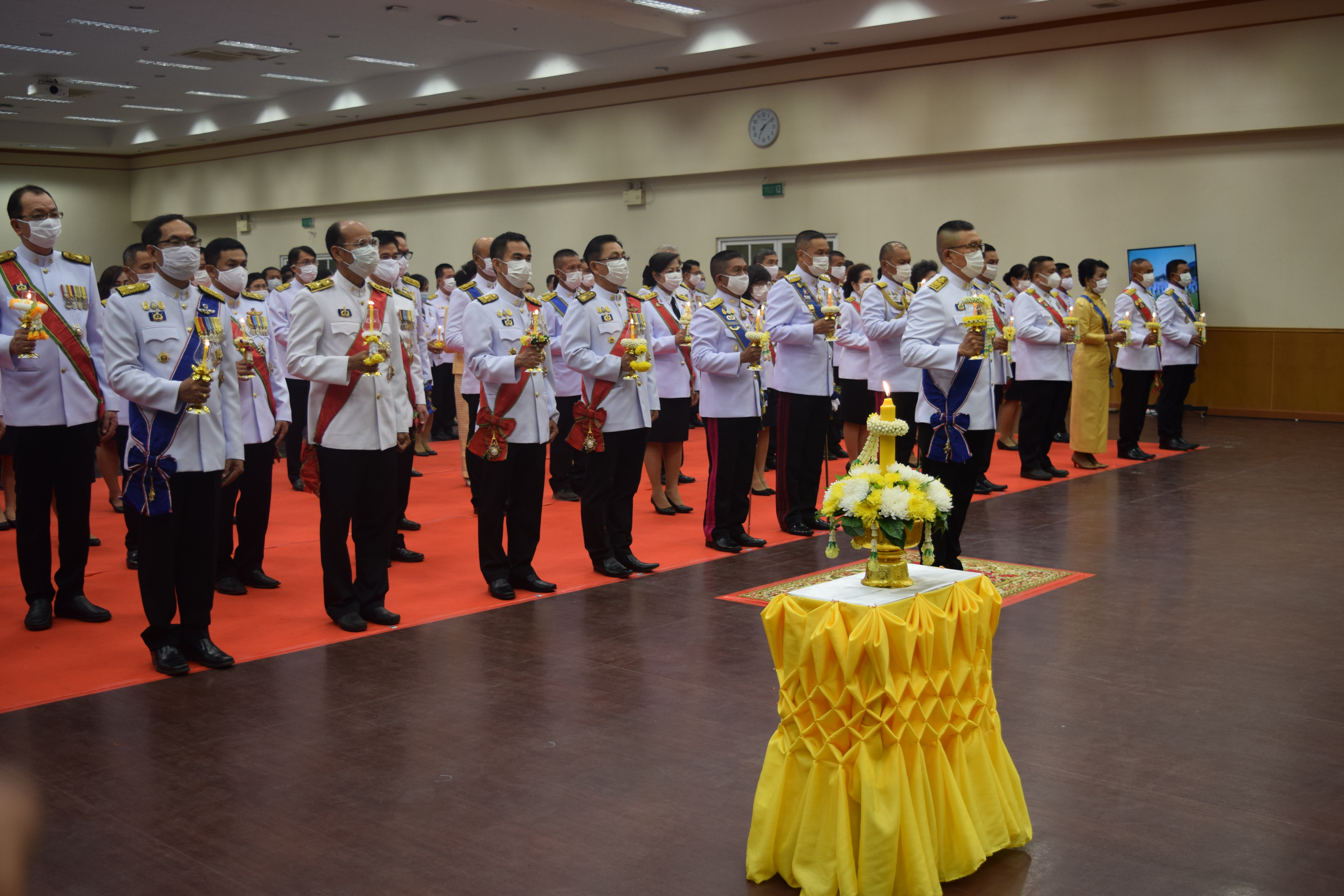 ? พช.ขอนแก่น : ร่วมกิจกรรมเนื่องในวันคล้ายวันพระราชสมภพ พระบาทสมเด็จพระบรมชนกาธิเบศร มหาภูมิพลอดุลยเดชมหาราช บรมนาถบพิตร วันชาติ และวันพ่อแห่งชาติ 5 ธันวาคม 2563?
