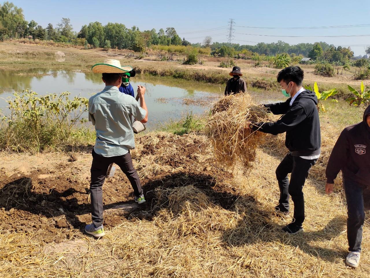 ? พช.ขอนแก่น : ติดตามการดำเนินงานการถ่ายทำสกู๊ปข่าว “ ปลูกผัก ปลูกรักกับ พช.” ณ บ้านหนองบัว ม.4 ตำบลหนองแปน อำเภอมัญจาคีรี  จังหวัดขอนแก่น ?