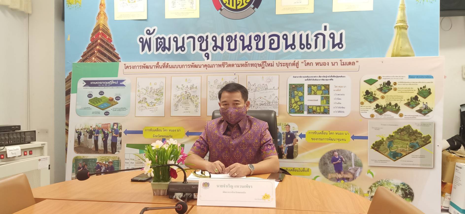 ?พช.ขอนแก่น : เข้าร่วมรับฟังการประชุมชี้แจง เร่งรัด กำกับ ติดตามการดำเนินงานกองทุนพัฒนาบทบาทสตรี ผ่านระบบ Video conference?