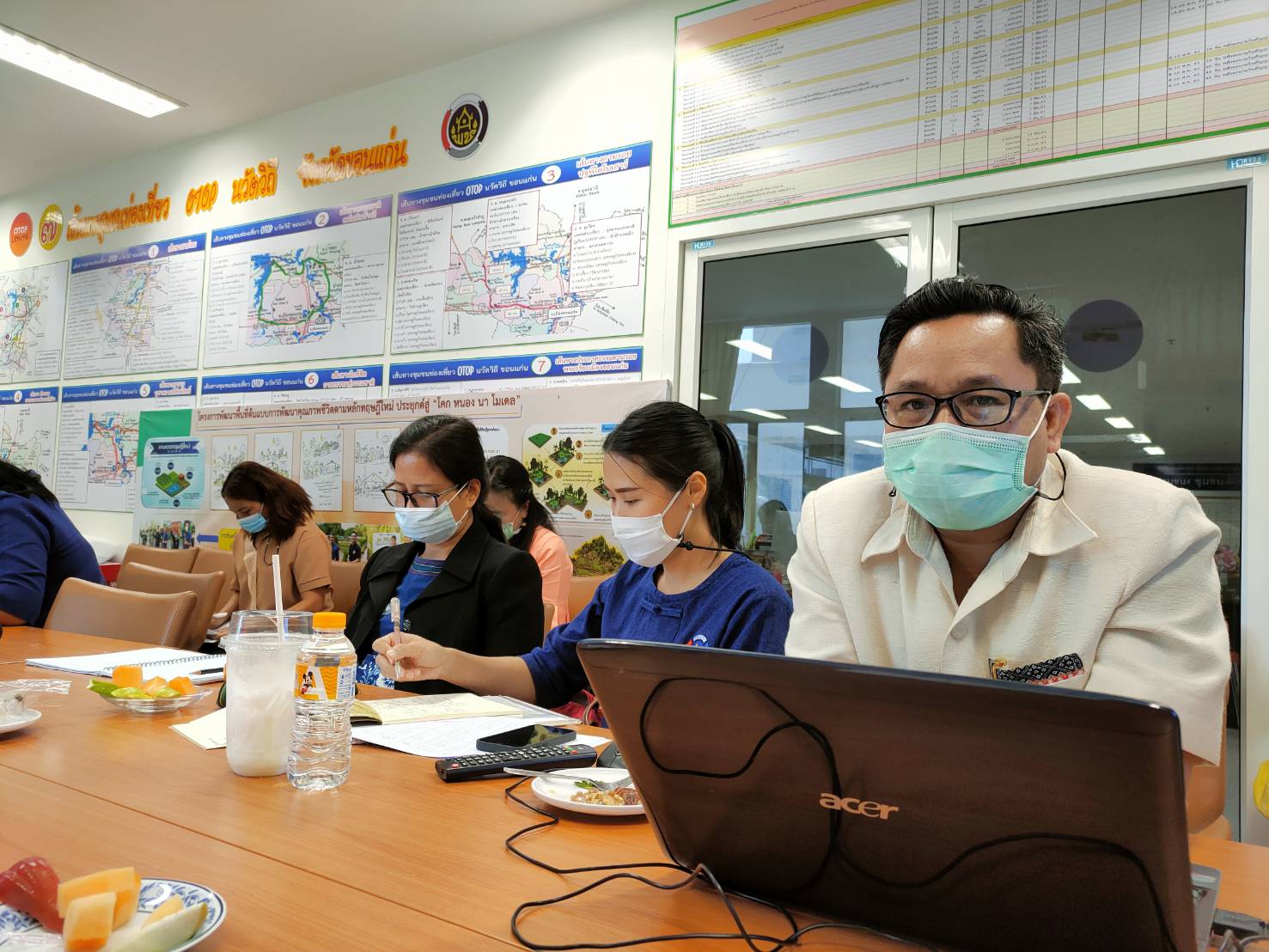 ?พช.ขอนแก่น ร่วมต้อนรับ นางสาวชนมณัฐ รอดบุญธรรม ผู้ตรวจราชการกรมการพัฒนาชุมชน ติดตามราชการในพื้นที่จังหวัดขอนแก่น (วันที่2)?