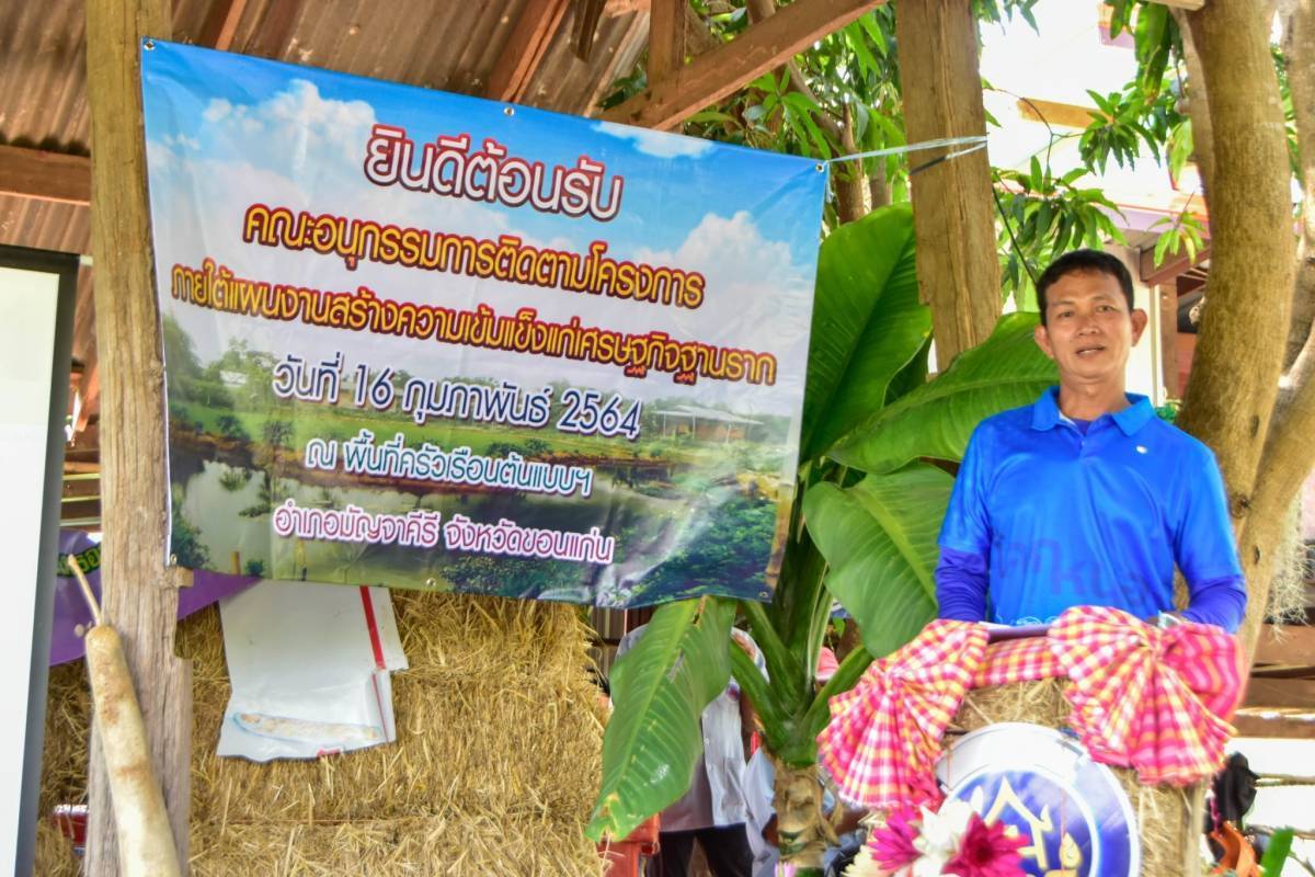 ?พช.ขอนแก่น ร่วมต้อนรับคณะอนุกรรมการติดตามโครงการภายใต้แผนงานสร้างความเข้มแข็งแก่เศรษฐกิจฐานราก ลงพื้นที่ติดตามดำเนินงาน อ. มัญจาคีรี จ.ขอนแก่น ?