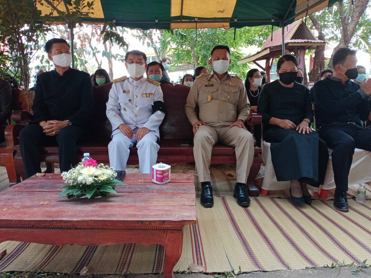 ?พช.ขอนแก่น เข้าร่วมพิธีพระราชทานเพลิงศพกรณีพิเศษ คุณพ่อบุญเรือง จำปา ณ เมรุวัดศรีสุก บ้านดอนช้าง จ.ขอนแก่น ?