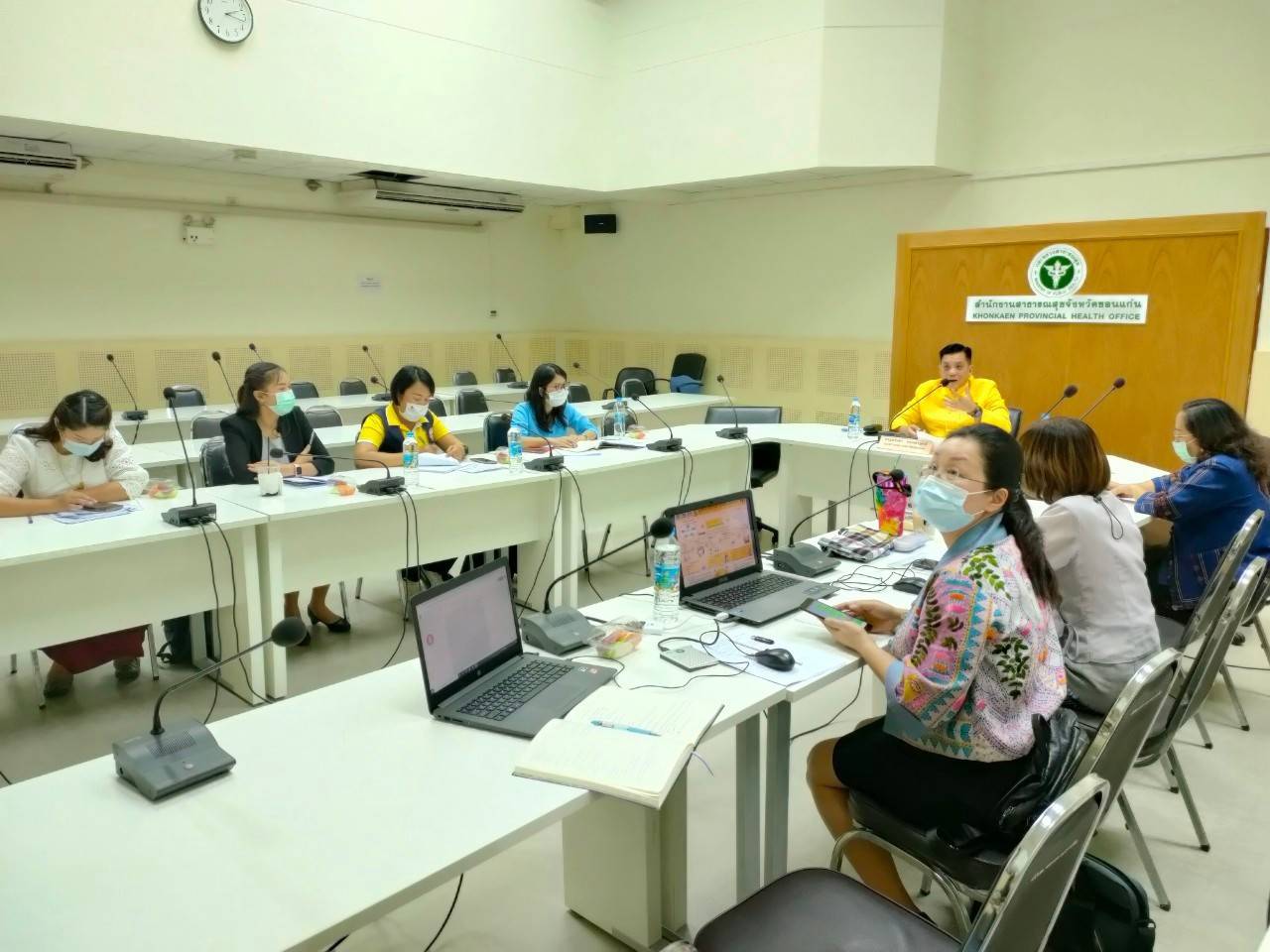 ?จังหวัดขอนแก่น จัดประชุมคณะทำงานชุดปฏิบัติการขับเคลื่อนการแก้ไขปัญหาความยากจน ตามภารกิจ 5 มิติ ในมิติที่ 2 ด้านการพัฒนาคุณภาพชีวิตและคนด้อยโอกาส การสาธารณสุข ตามโครงการคู่เสี่ยว เกี่ยวก้อย แก้จนคนขอนแก่น?