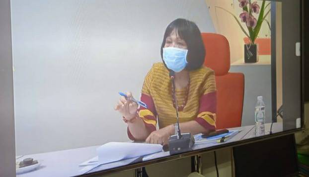 พช. ขอนแก่น  ร่วมติดตามรับชมการประชุมคณะทำงานติดตามเร่งรัดการใช้จ่ายประจำปีงบประมาณ พ.ศ. 2564 ของกรมการพัฒนาชุมชน ครั้งที่ 3/2564 ผ่านระบบวีดิทัศน์ทางไกล (Video Conference)