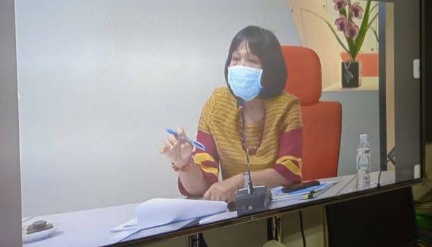 >>พช.ขอนแก่น ร่วมการประชุมชี้แจง เร่งรัด กำกับ ติดตาม การดำเนินงานกองทุนพัฒนาบทบาทสตรี ครั้งที่ 3/2564 ผ่านระบบ Video Conference