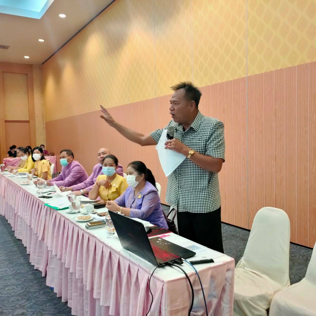?พช.ขอนแก่น ร่วมประชุมเชิงปฏิบัติการตรวจติดตามของหน่วยรับตรวจรายไตรมาส ครั้งที่ 2/2564 เขตตรวจราชการที่ 12 ?