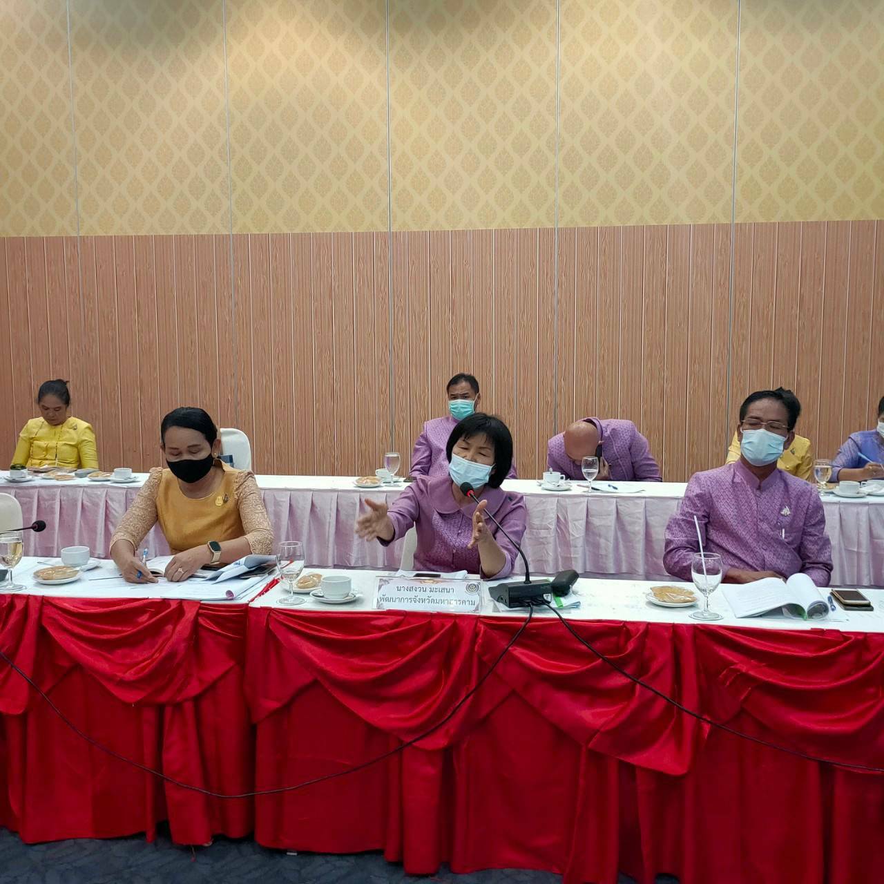 ?พช.ขอนแก่น ร่วมประชุมเชิงปฏิบัติการตรวจติดตามของหน่วยรับตรวจรายไตรมาส ครั้งที่ 2/2564 เขตตรวจราชการที่ 12 ?