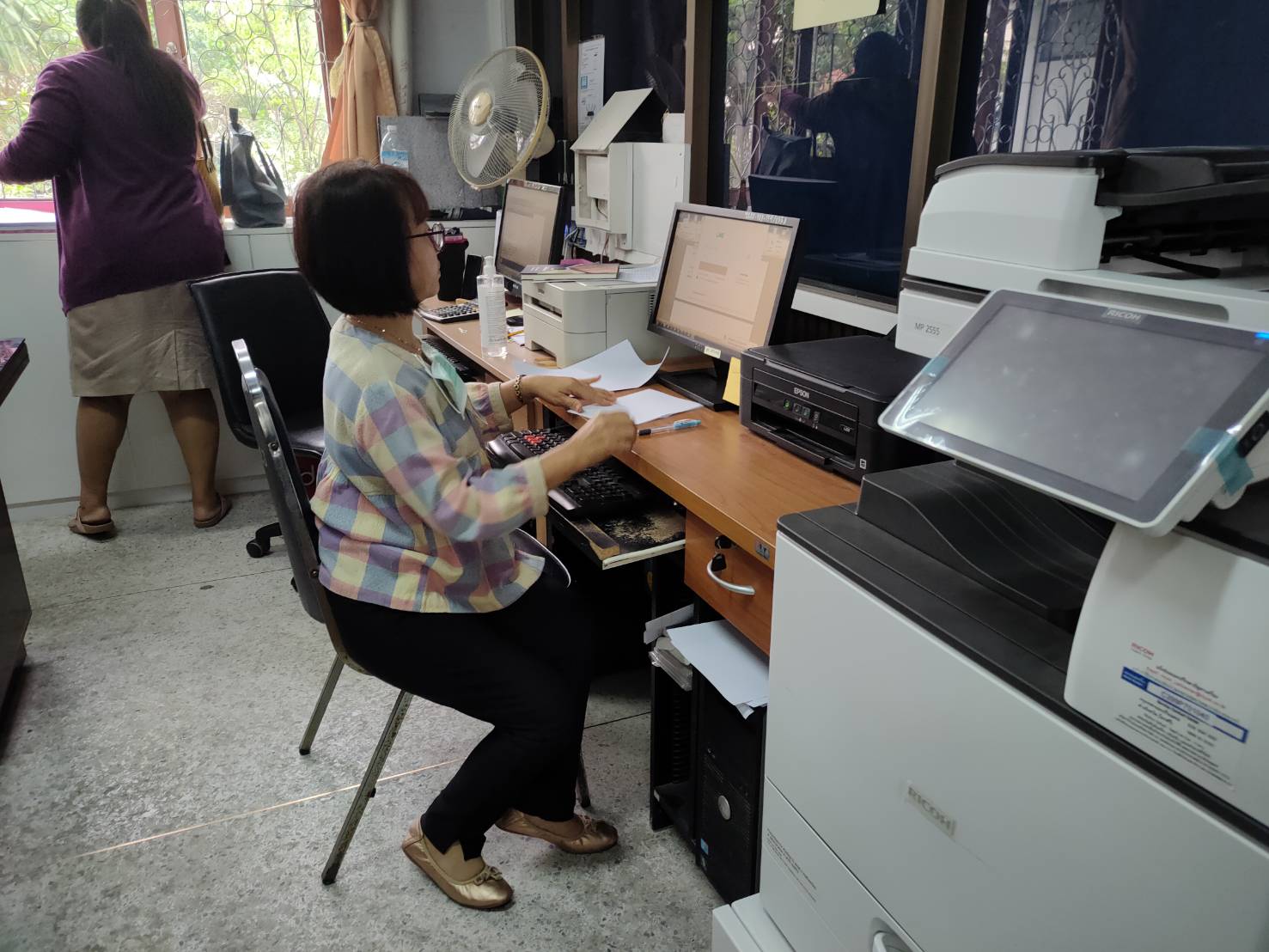 พช.ขอนแก่น ติดตาม สนับสนุนระบบเทคโนโลยีสารสนเทศของสำนักงานพัฒนาชุมชนอำเภอพล และอำเภอบ้านแฮด
