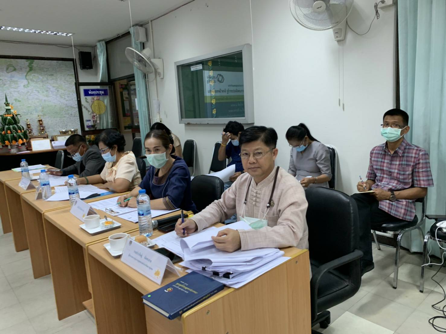 ?พช. ขอนแก่น ประชุมกลไกขับเคลื่อนการพัฒนาเศรษฐกิจฐานรากและประชารัฐ ระดับจังหวัด ครั้งที่ 1/2564 ?