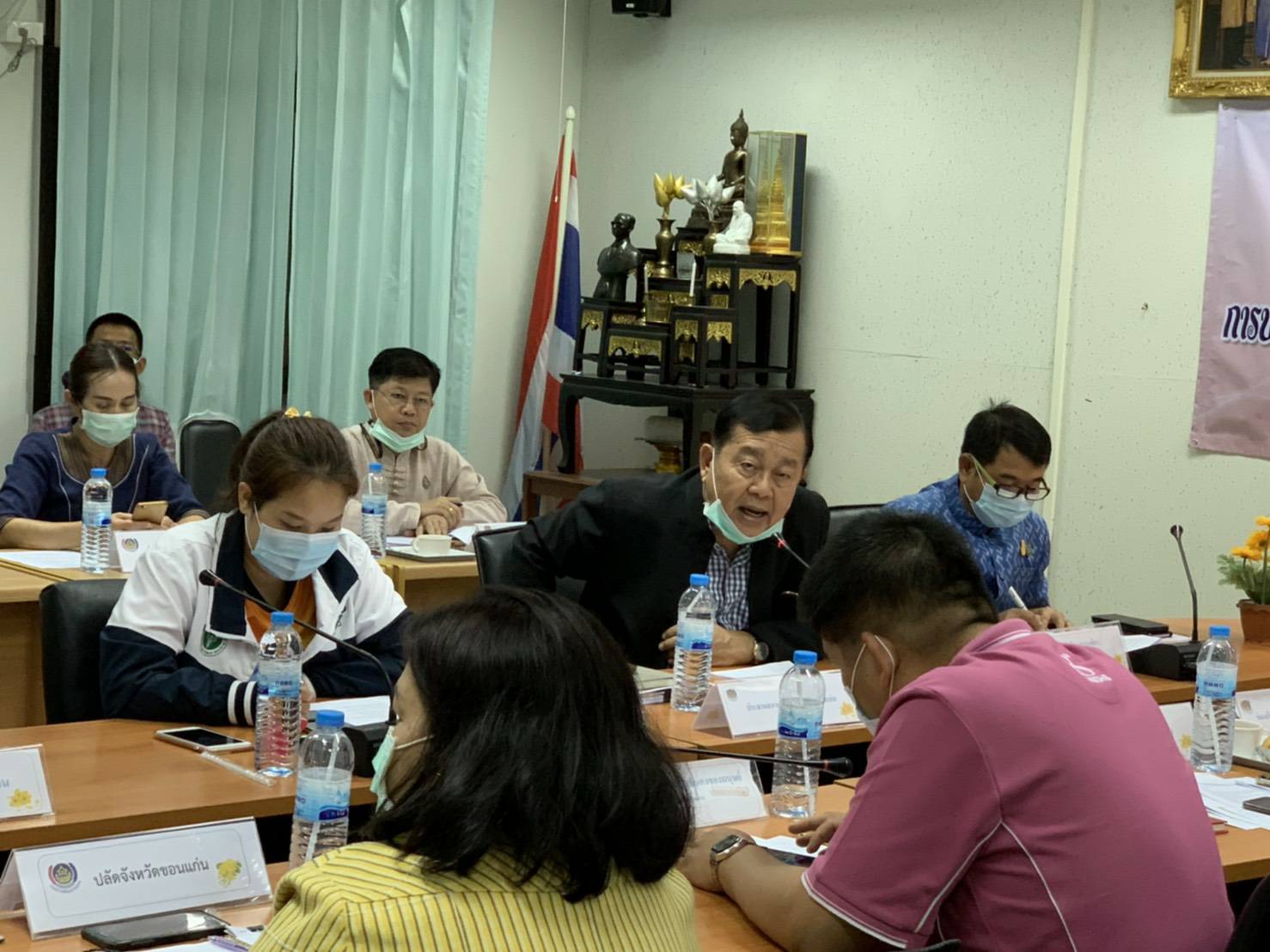 ?พช. ขอนแก่น ประชุมกลไกขับเคลื่อนการพัฒนาเศรษฐกิจฐานรากและประชารัฐ ระดับจังหวัด ครั้งที่ 1/2564 ?