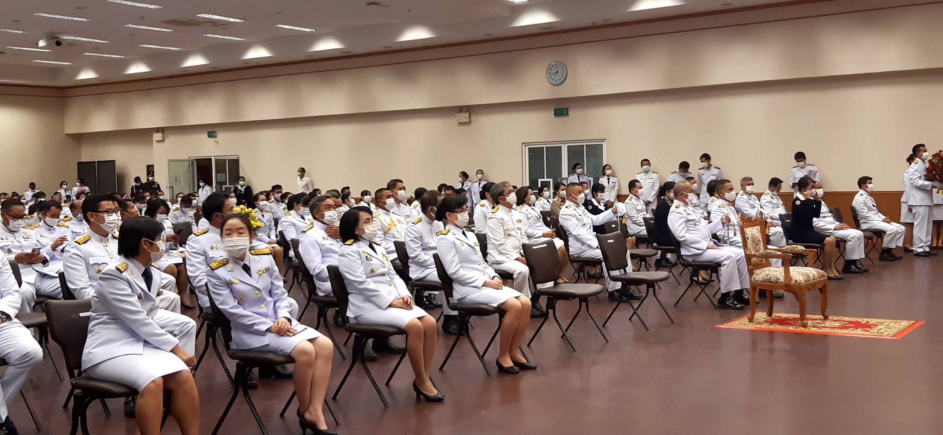 พช.ขอนแก่น ร่วมพิธีถวายราชสักการะเนื่องใน”วันที่ระลึกพระบาทสมเด็จพระนั่งเกล้าเจ้าอยู่หัว พระมหาเจษฎาราชเจ้า และ “วันข้าราชการพลเรือน” ประจำปี 2564