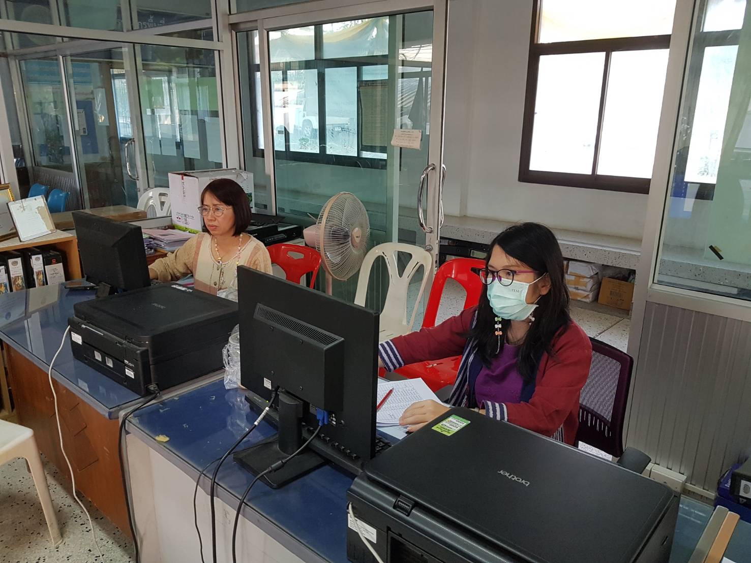  พช.ขอนแก่น ติดตาม สนับสนุนระบบเทคโนโลยีสารสนเทศของสำนักงานพัฒนาชุมชนอำเภอแวงน้อย แวงใหญ่ และชนบท
