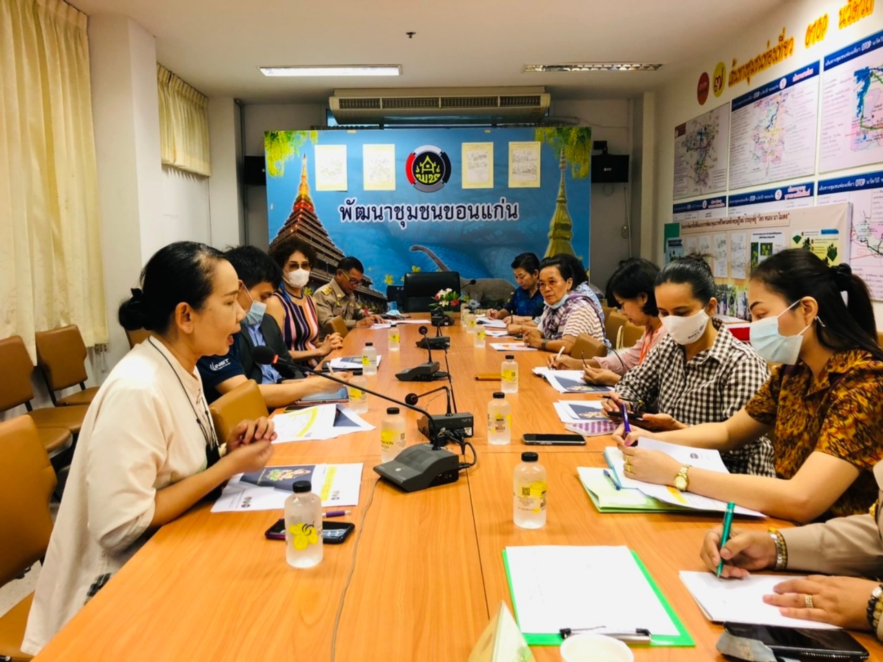 ?จ.ขอนแก่น จัดประชุมวางแผนการดำเนินงานด้านการตลาด Marketing OTOP ?