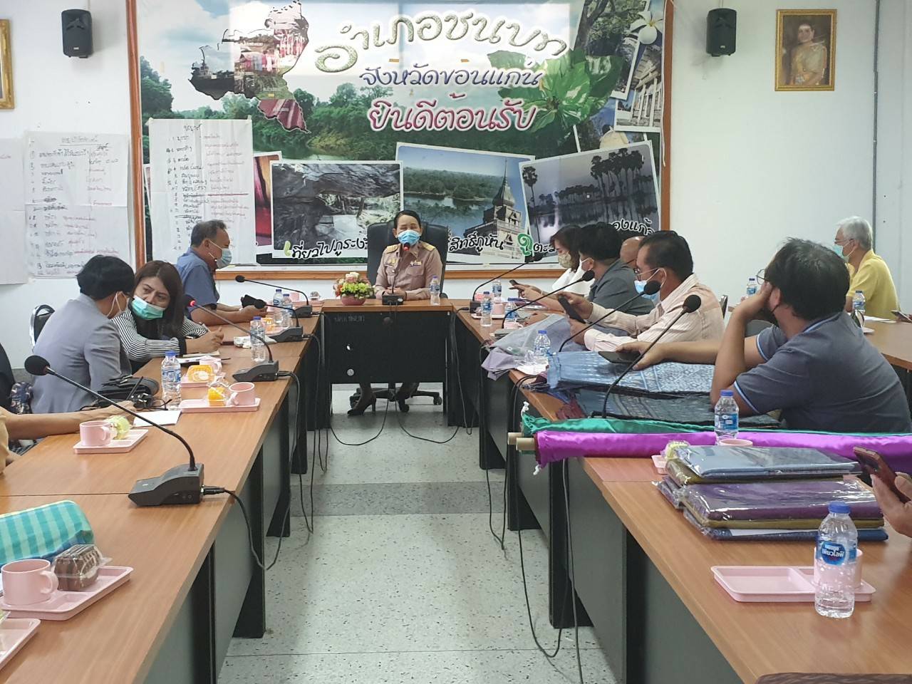 ?พช.ขอนแก่น ประชุมผู้เชี่ยวชาญด้านเอกลักษณ์ผ้าไทย เพื่อพิจารณาคัดเลือกลายผ้าเอกลักษณ์จังหวัดขอนแก่น?