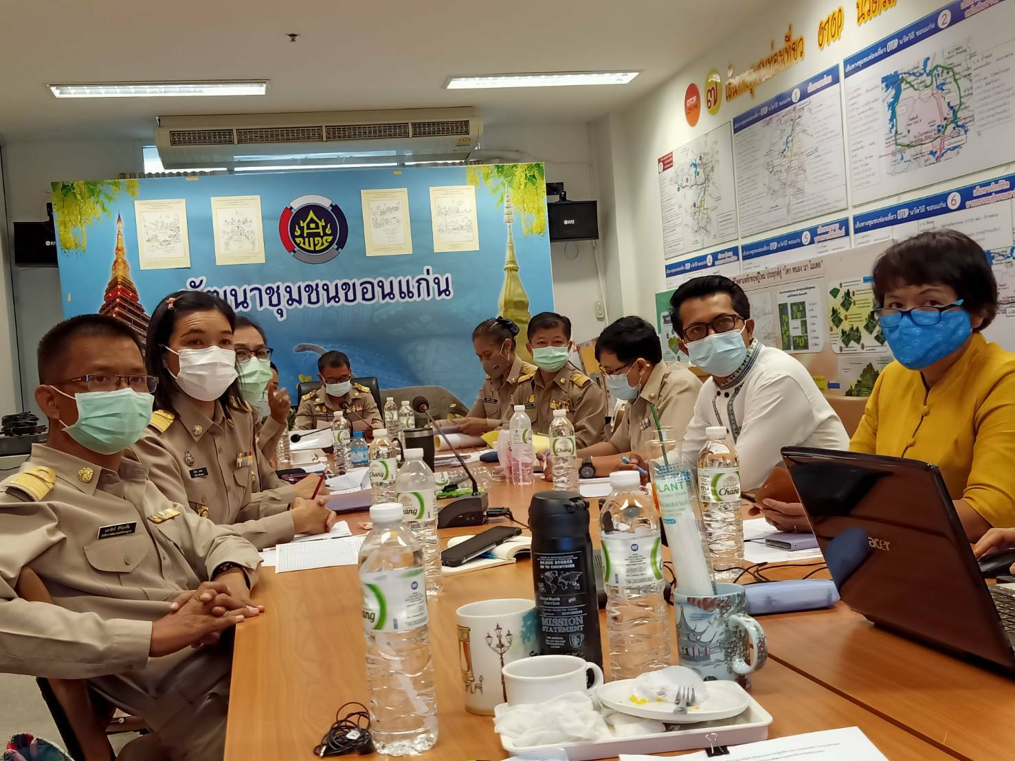 พช.ขอนแก่น : ประชุมคณะทำงานพิจารณาจัดทำข้อตกลงการปฏิบัติราชการและผลการประเมินผลการปฏิบัติราชการของข้าราชการสำนักงานพัฒนาชุมชนจังหวัดขอนแก่น รอบการประเมินที่ 1/2564
