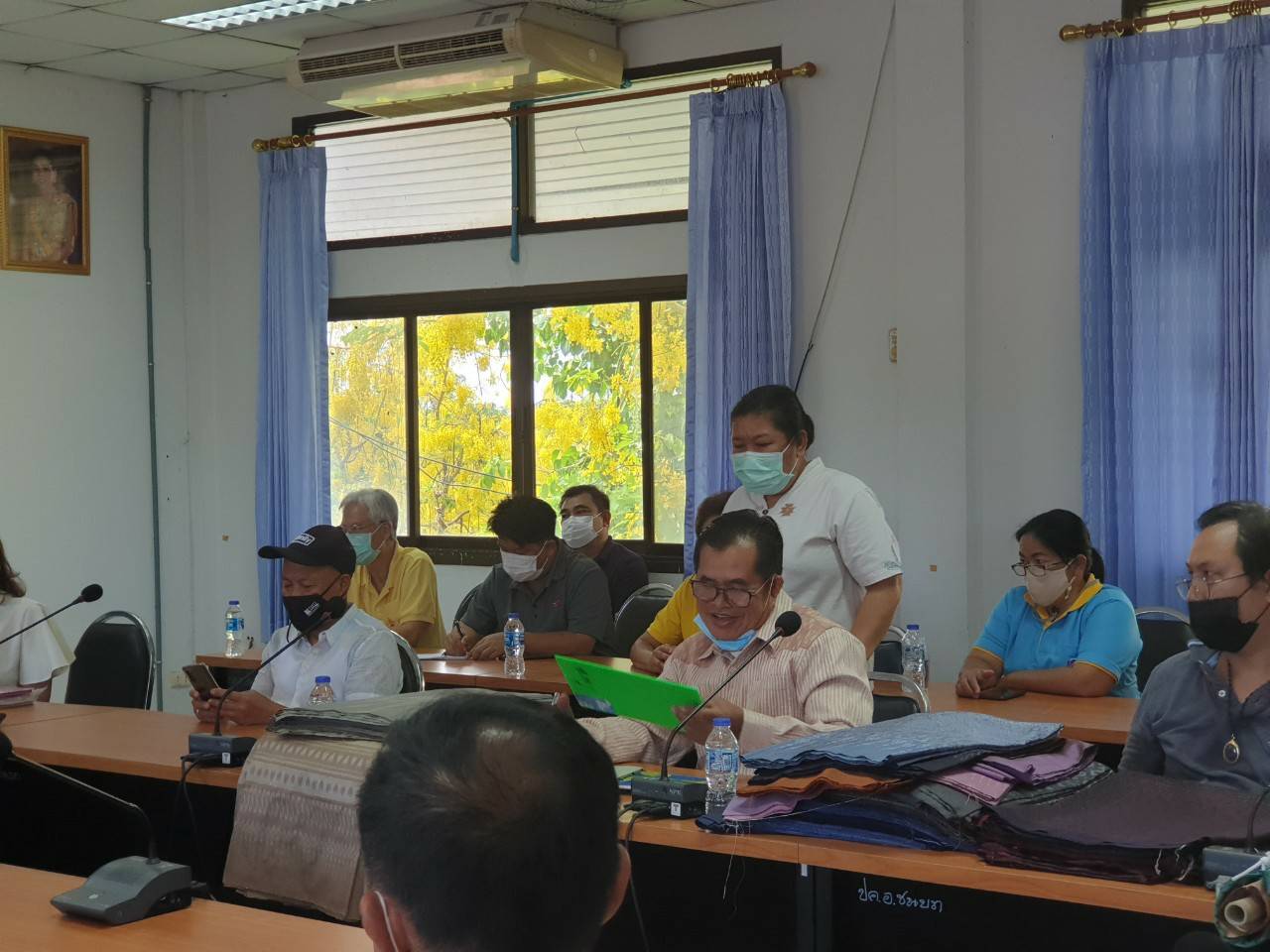 ?พช.ขอนแก่น ประชุมผู้เชี่ยวชาญด้านเอกลักษณ์ผ้าไทย เพื่อพิจารณาคัดเลือกลายผ้าเอกลักษณ์จังหวัดขอนแก่น?