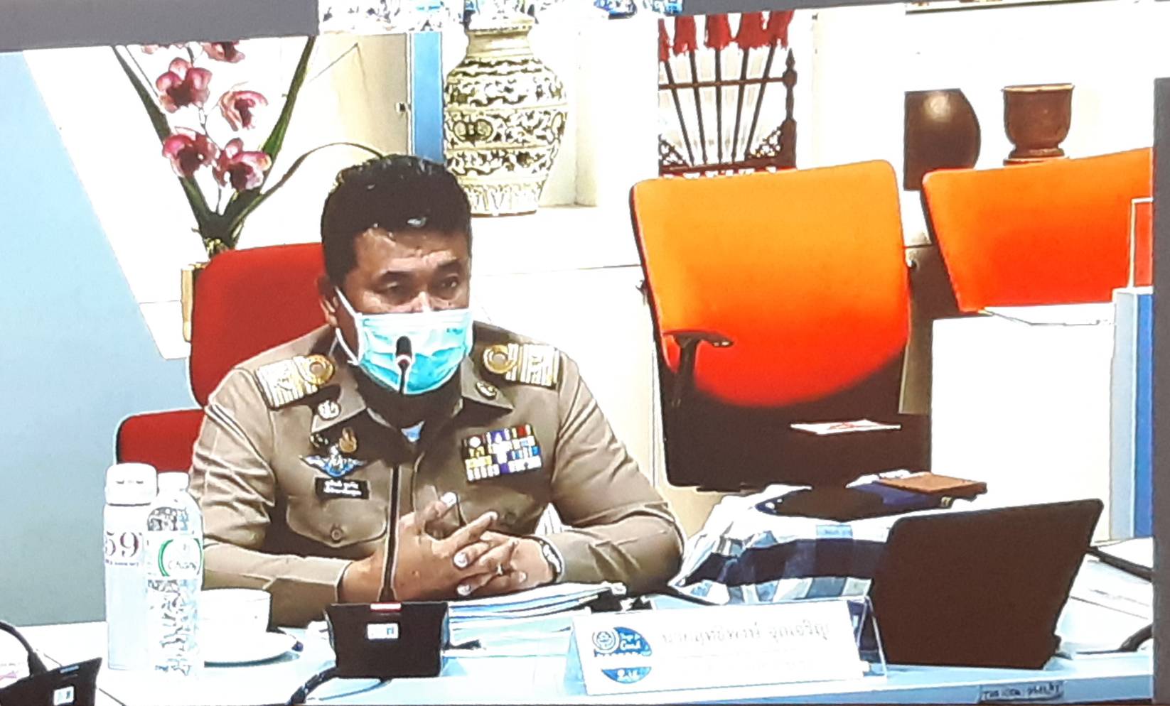 ช.ขอนแก่น : ร่วมประชุมกรมการพัฒนาชุมชน ครั้งที่ 5/2564 ผ่านระบบการประชุมทางไกล (Video Conference)