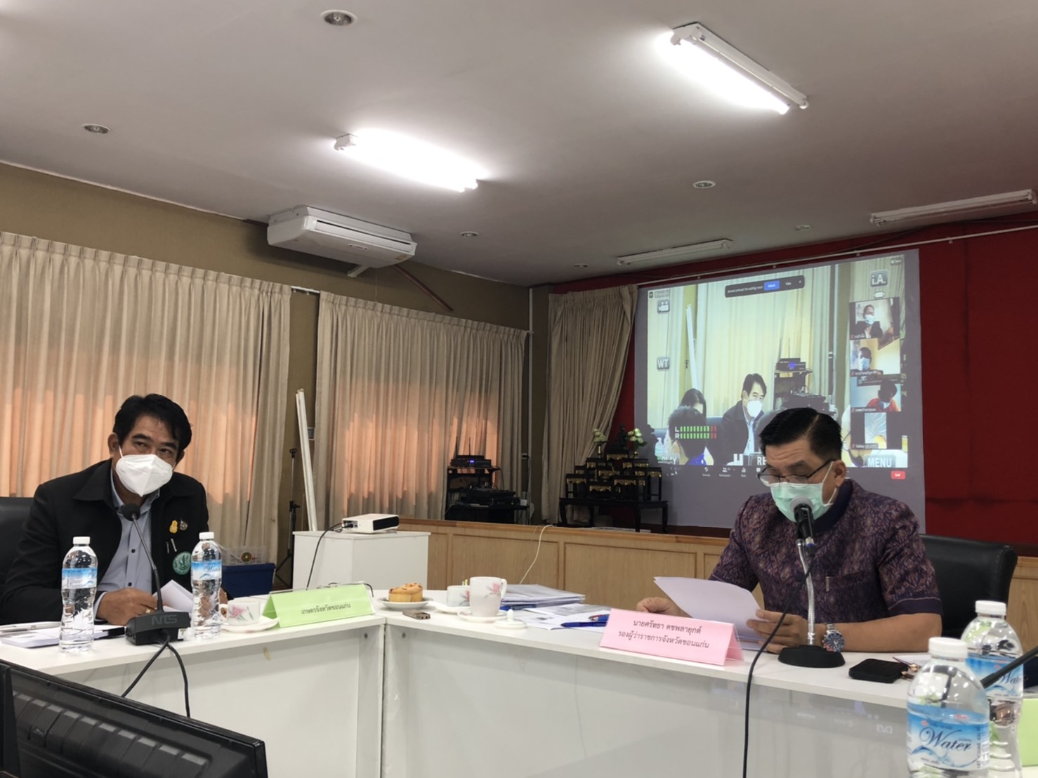 พช.ขอนแก่น ร่วมประชุมโครงการยกระดับแปลงใหญ่ด้วยเกษตรสมัยใหม่และเชื่อมโยงตลาด ครั้งที่ 4/2564