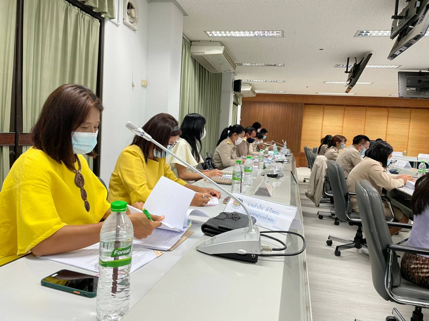 พช.ขอนแก่น: ประชุมคณะกรรมการมาตรฐานการพัฒนาชุมชน จังหวัดขอนแก่น(โครงการส่งเสริมและพัฒนาระบบมาตรฐานการพัฒนาชุมชนระดับจังหวัด)