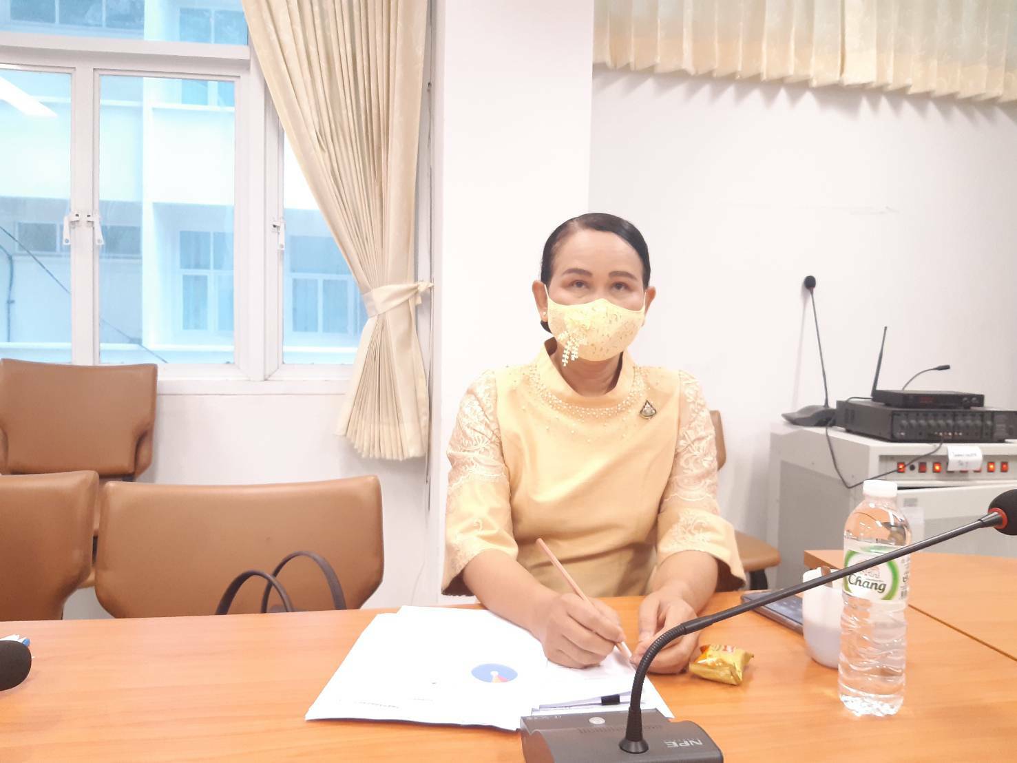 ช.ขอนแก่น : ร่วมประชุมกรมการพัฒนาชุมชน ครั้งที่ 5/2564 ผ่านระบบการประชุมทางไกล (Video Conference)