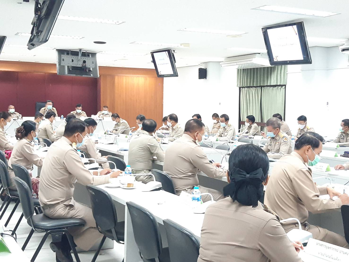พช.ขอนแก่น : ร่วมประชุมประจำเดือน นายอำเภอและหัวหน้า ส่วนราชการสังกัดกระทรวงมหาดไทยและการประชุมหัวหน้าส่วนราชการ ประจำจังหวัดขอนแก่น ประจำเดือนพฤษภาคม 2564