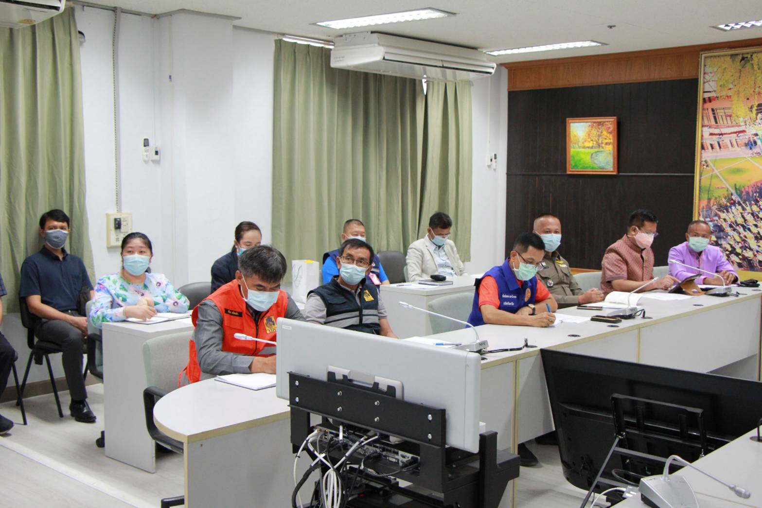 >>ช.ขอนแก่น ร่วมการประชุมฯผ่านระบบวีดิทัศน์ทางไกล (VCS) กระทรวงมหาดไทย