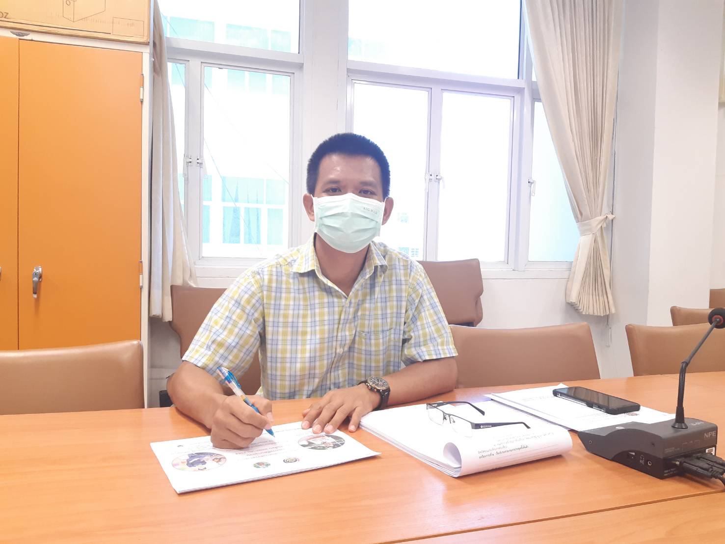 พช.ขอนแก่น รับการตรวจราชการแบบบูรณาการ การดำเนินงานตามนโยบายกรมการพัฒนาชุมชน ประจำปี 2564 และการตรวจราชการตามประเด็นตรวจฯ ประจำเดือนพฤษภาคม 2564 ผ่านระบบการประชุมออนไลน์ Session Call