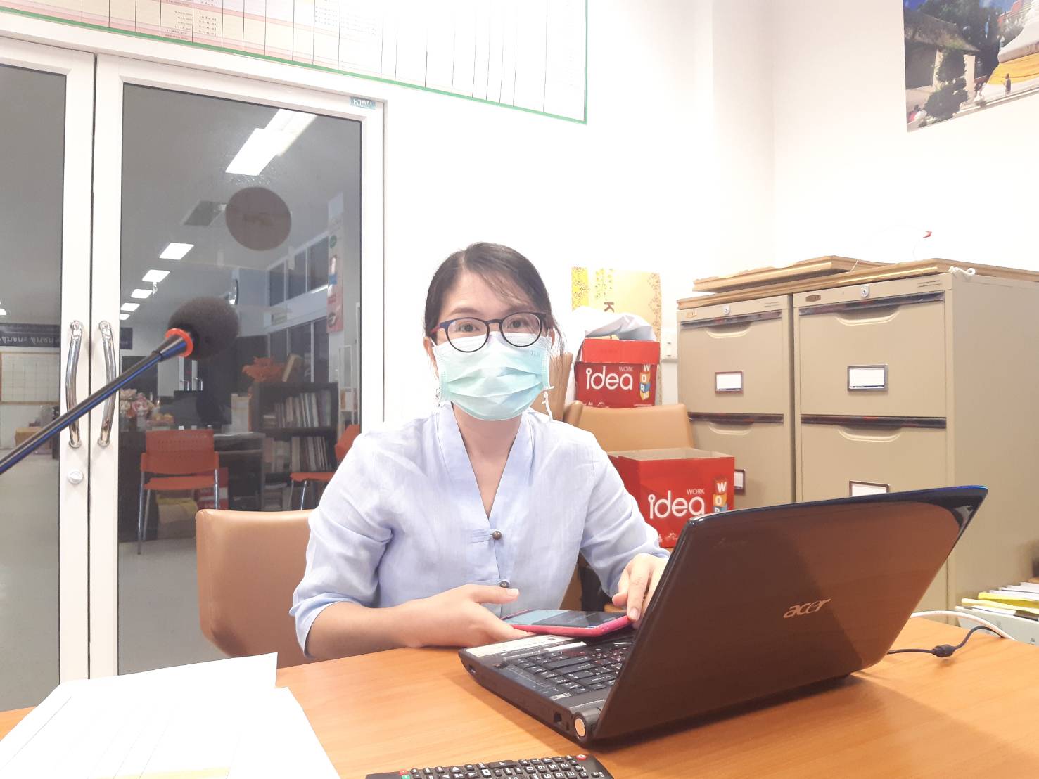 พช.ขอนแก่น รับการตรวจราชการแบบบูรณาการ การดำเนินงานตามนโยบายกรมการพัฒนาชุมชน ประจำปี 2564 และการตรวจราชการตามประเด็นตรวจฯ ประจำเดือนพฤษภาคม 2564 ผ่านระบบการประชุมออนไลน์ Session Call