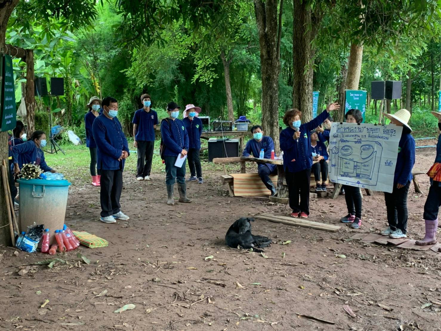 >>พช.ขอนแก่น : ร่วมโครงการพัฒนาพื้นที่ต้นแบบการพัฒนาคุณภาพชีวิต ตามหลักทฤษฎีใหม่ ประยุกต์สู่ “โคก หนอง นา โมเดล” *กิจกรรม* : เอามื้อ สามัคคี “โคก หนอง นา พช.”