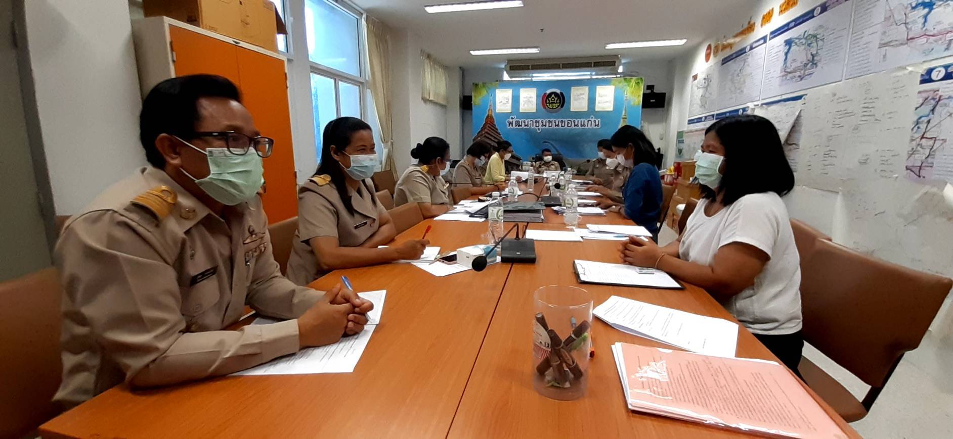 พช.ขอนแก่น : ประชุมคณะทำงานการคัดเลือกหน่วยงานต้นแบบการขับเคลื่อนนโยบายสำคัญของกรมการพัฒนาชุมชน ประจำปี พ.ศ. 2564 (CDD Policy Award 2021)