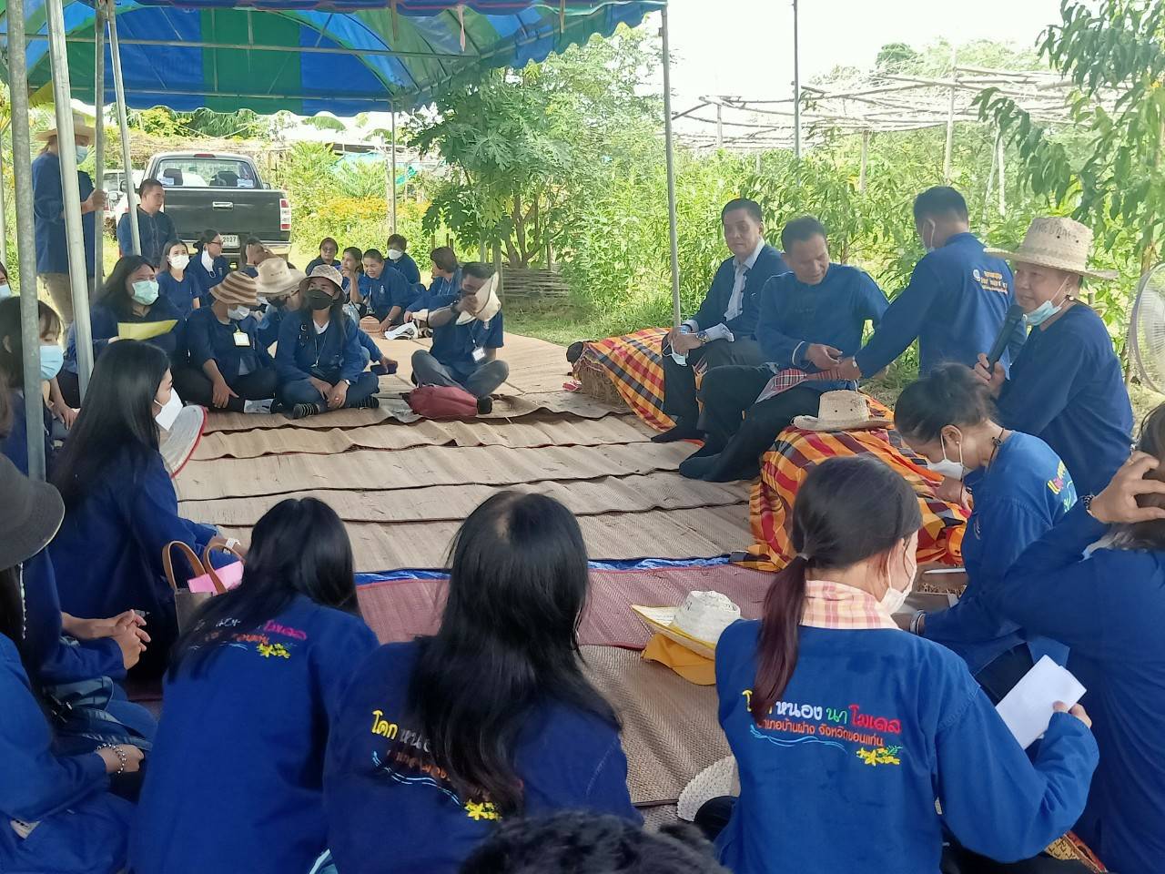 ผู้บริหารกรมการพัฒนาชุมชน ลงพื้นที่จังหวัดขอนแก่น ติดตามโครงการ ” โคก หนอง นา พัฒนาชุมชน ” ปลูกไม้มงคลเฉลิมพระเกียรติ สมเด็จพระนางเจ้าสุทิดา พัชรสุธาพิมลลักษณ พระบรมราชินี และ ร่วมกิจกรรมเอามื้อสามัคคี “โคก หนอง นา พช. ” 