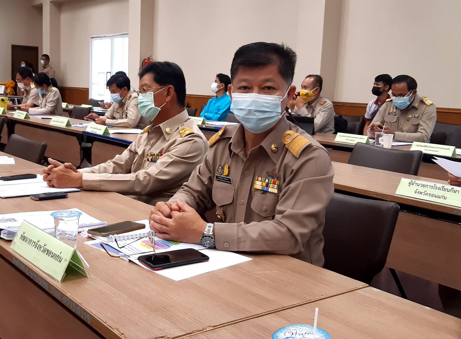 >>พช.ขอนแก่น : ร่วมประชุมประจำเดือนหัวหน้าส่วนราชการ หัวหน้าหน่วยงานรัฐวิสาหกิจ จังหวัดขอนแก่น ครั้งที่ 6/2564