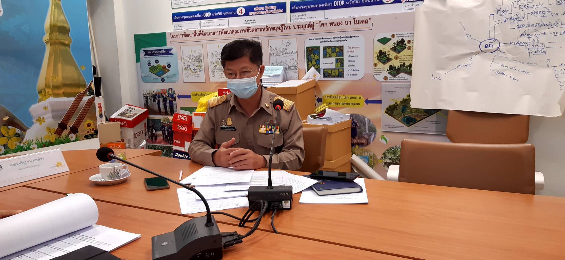 พช.ขอนแก่น : ประชุมคณะทำงานการคัดเลือกหน่วยงานต้นแบบการขับเคลื่อนนโยบายสำคัญของกรมการพัฒนาชุมชน ประจำปี พ.ศ. 2564 (CDD Policy Award 2021)