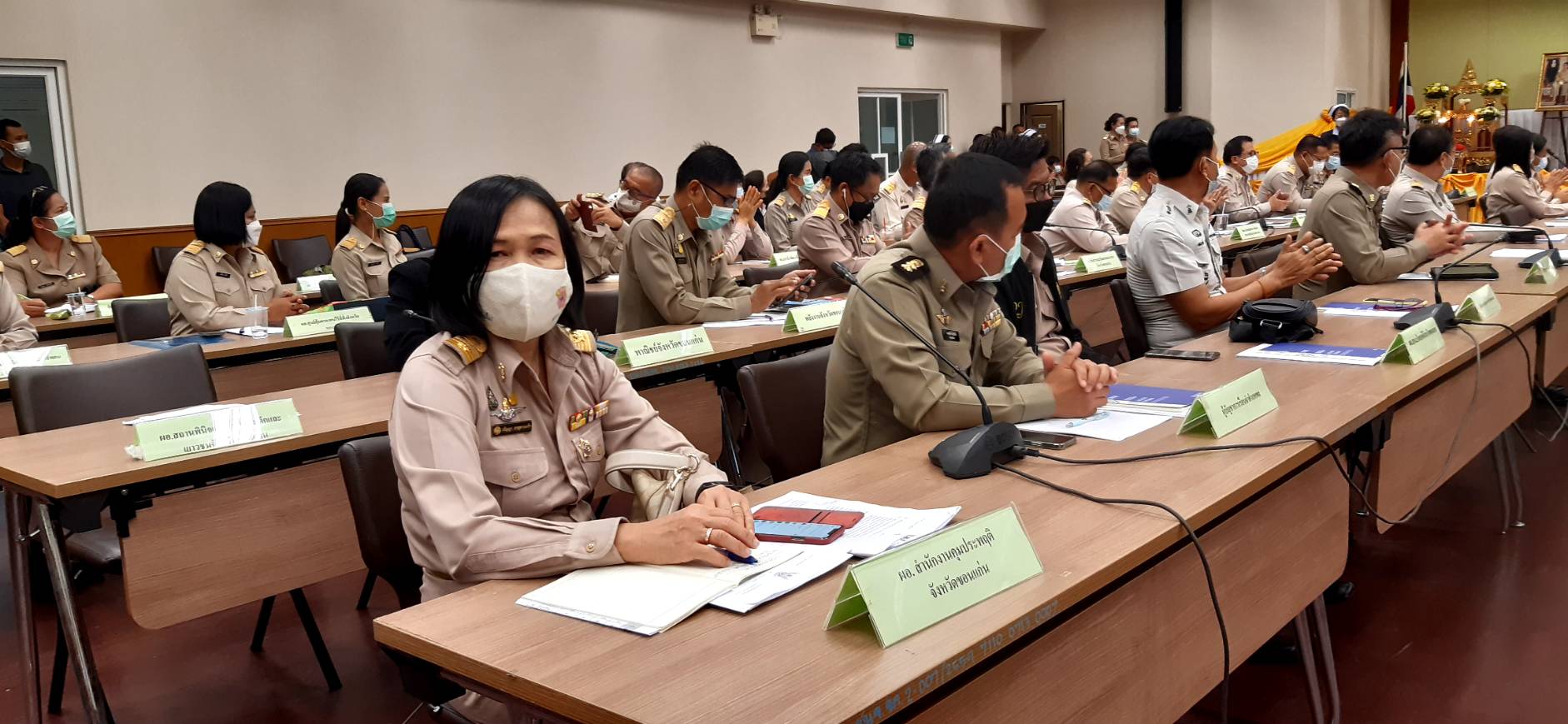 >>พช.ขอนแก่น : ร่วมประชุมประจำเดือนหัวหน้าส่วนราชการ หัวหน้าหน่วยงานรัฐวิสาหกิจ จังหวัดขอนแก่น ครั้งที่ 6/2564