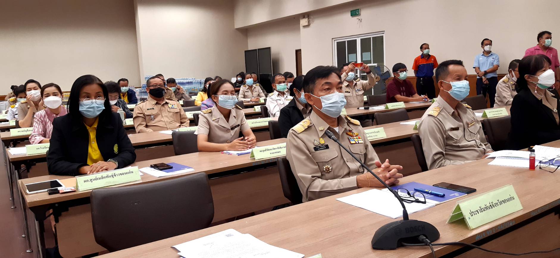 >>พช.ขอนแก่น : ร่วมประชุมประจำเดือนหัวหน้าส่วนราชการ หัวหน้าหน่วยงานรัฐวิสาหกิจ จังหวัดขอนแก่น ครั้งที่ 6/2564