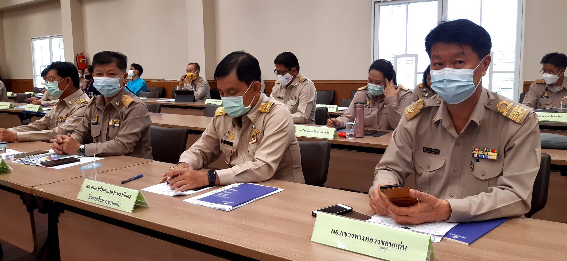 >>พช.ขอนแก่น : ร่วมประชุมประจำเดือนหัวหน้าส่วนราชการ หัวหน้าหน่วยงานรัฐวิสาหกิจ จังหวัดขอนแก่น ครั้งที่ 6/2564
