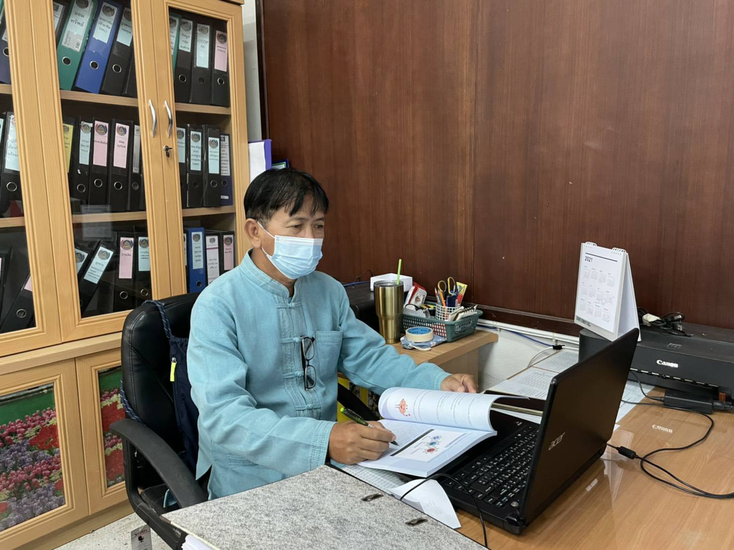 พช.ขอนแก่น : ร่วมกิจกรรมอบรมวิทยากรต้นแบบหลักสูตรด้านทุจริตการศึกษา โครงการนำหลักสูตรด้านทุจริตศึกษาสู่ภาคประชาชน ผ่านระบบ Zoom Webinar 