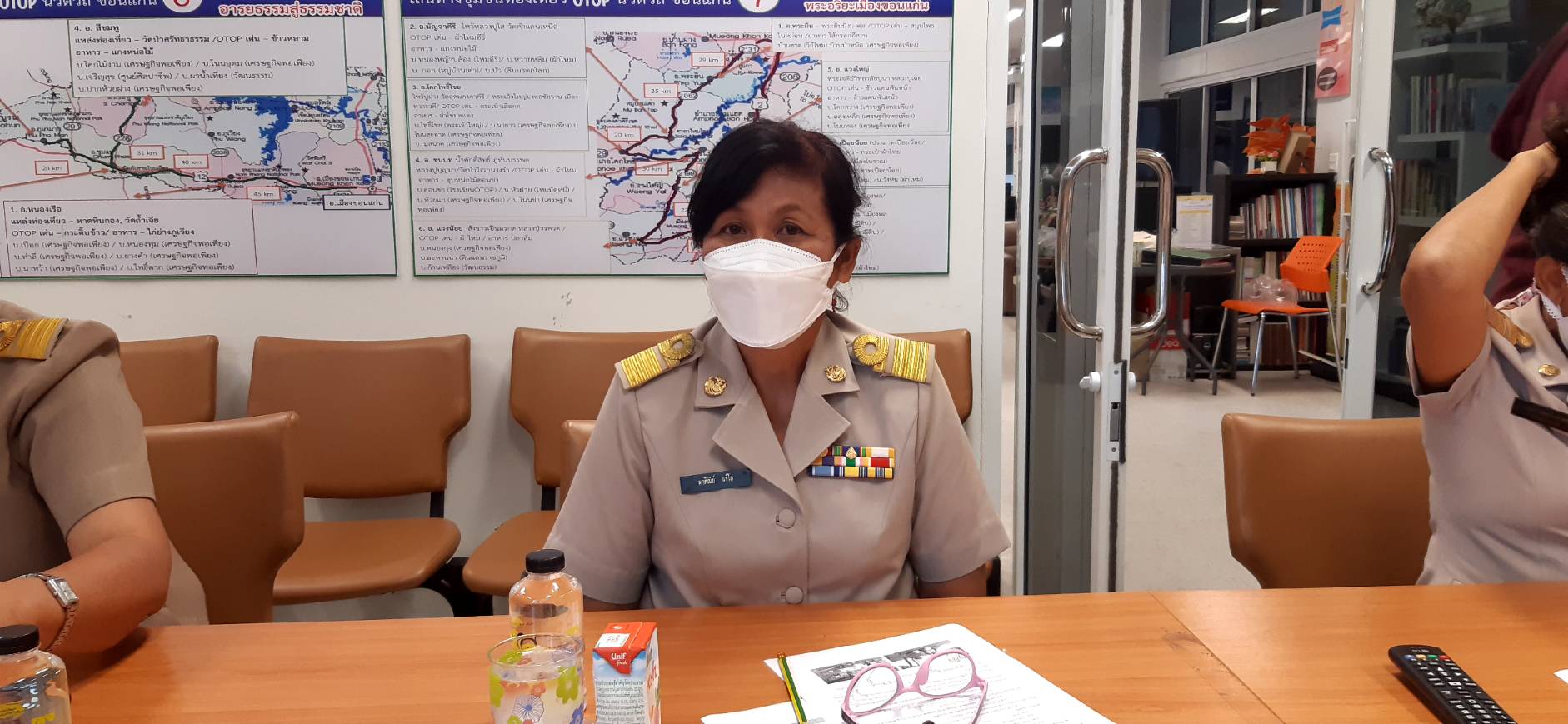 พช.ขอนแก่น: ประชุมเพื่อเตรียมความพร้อมการบริหารการจัดเก็บข้อมูลความจำเป็นพื้นฐาน (จปฐ.) และข้อมูลพื้นฐานระดับหมู่บ้าน (กชช.2ค) ประจำปี 2564
