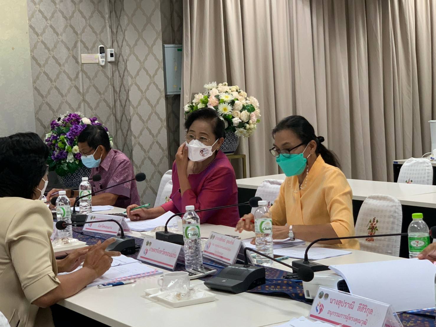 พช.ขอนแก่น : ประชุมคณะอนุกรรมการบริหารกองทุนพัฒนาบทบาทสตรีจังหวัดขอนแก่น ครั้งที่ 6/2564 ณ ห้องประชุมสำนักงานวัฒนธรรมจังหวัดขอนแก่น ชั่้น 3 ศาลากลางจังหวัดขอนแก่น