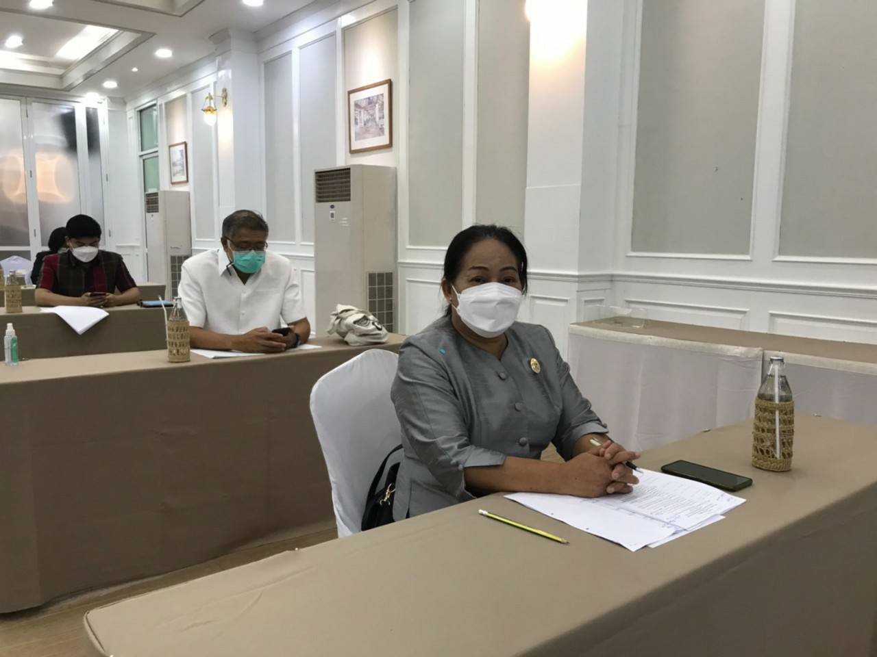 พช.ขอนแก่น : ประชุมเชิงปฏิบัติการจัดทำแผนพัฒนาเมืองหัตถกรรมโลกแห่งผ้ามัดหมี่สู่การท่องเที่ยว ในสถานการณ์แพร่ระบาดของโรคติดเชื้อไวรัสโคโรน่า 2019